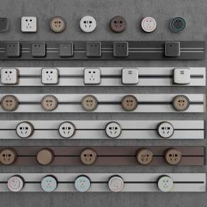 轨道插座3D模型下载